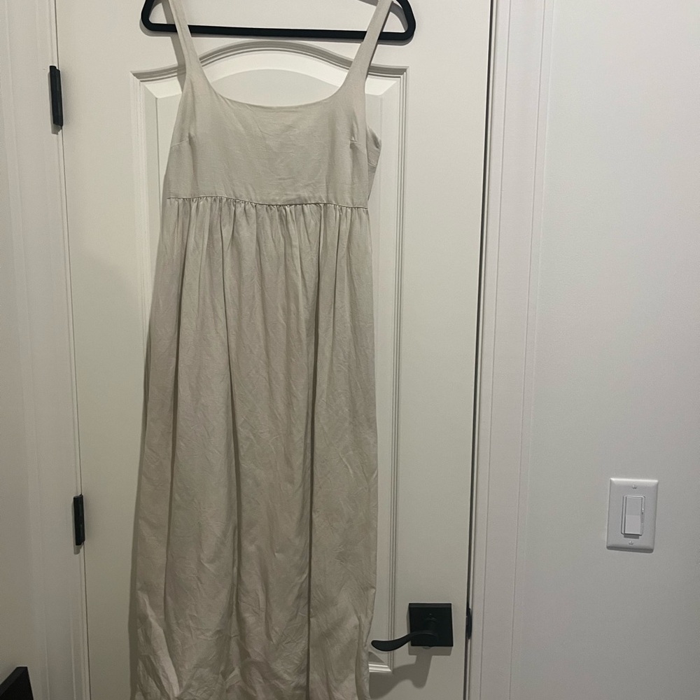 Zara Cream Midi Dress